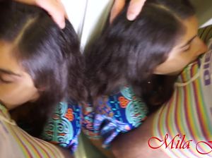 Опытная минетчица от 1 лица ртом ублажает бойфренда