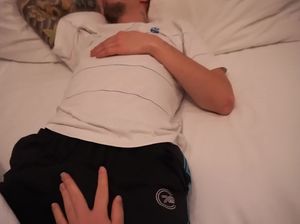 Рыжая румынская лолита с косичками делает минет