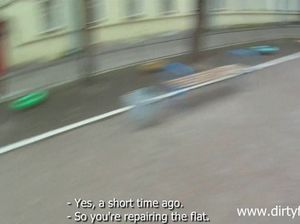 Болтливый русский пикапер легко познакомился с девушкой для секса