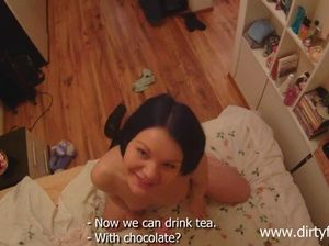 Болтливый русский пикапер легко познакомился с девушкой для секса