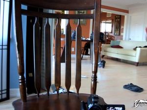 Парень ебет узкоглазую в тугую попу и снимает процесс на камеру