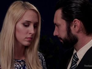 Молодую невесту связали и приучают к БДСМ подчинению жестки минетом в ЖМЖ