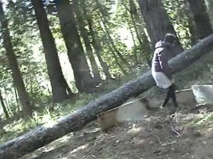 Девка сосет член кудрявого блондина и разрешает лизать свою киску