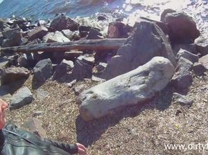 Русский пикапер трахнул незнакомку на природе и в общественном туалете