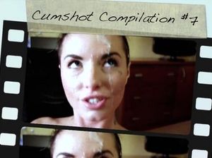 Подборка камшотов на лица горячих необузданных телочек