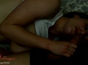 Шикарная блядь пососала хуй и отдалась в пилотку