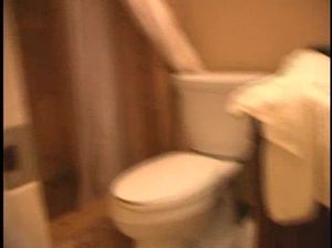 За деньги парень оттрахал смуглую блядь прямо в ванной