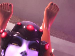 Горячая Вдова транс жарит Фару в миссионерской позе