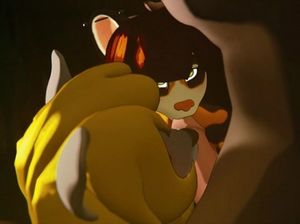 Голые девушки лисички занимаются горячим сексом со своими любовниками