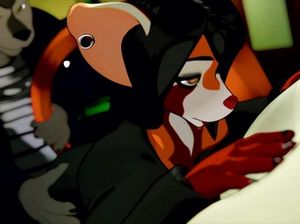 Голые девушки лисички занимаются горячим сексом со своими любовниками