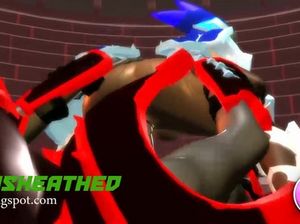 Космический герой трахает раком свою любовницу