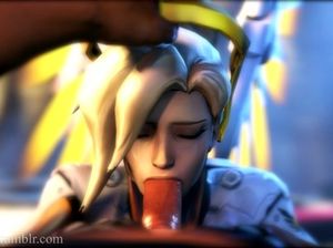 Девушка ангел с крыльями и нимбом сосет толстый пенис