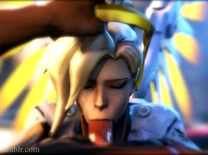 Девушка ангел с крыльями и нимбом сосет толстый пенис