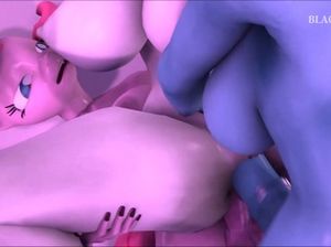 Двойное проникновение членами футанари в мультике My Little Pony