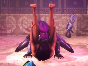 Трансы из мультика трахаются и получают настоящие оргазмы