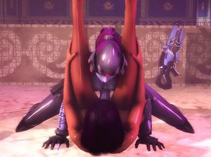 Трансы из мультика трахаются и получают настоящие оргазмы