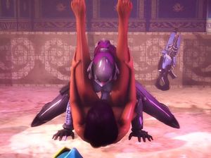 Трансы из мультика трахаются и получают настоящие оргазмы