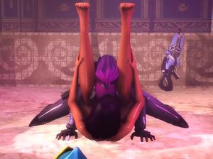 Трансы из мультика трахаются и получают настоящие оргазмы