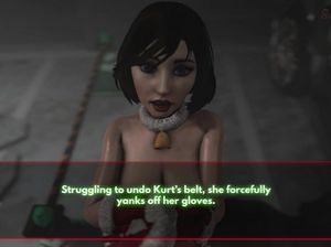 Зрелая 3D телочка с огромными дойками трахается в машине с чернокожим парнем