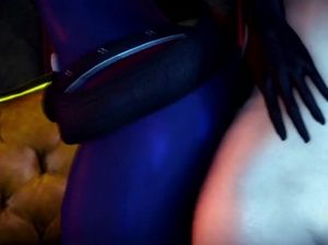 Белый парень трахает в разных позах негритянку с огромными дойками