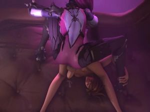 Мульт героиня трахает подругу большим членом футанари