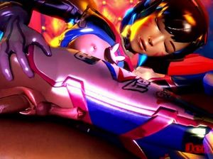 Рисованная транс футанари обслужила своей пиздой сотню мужиков