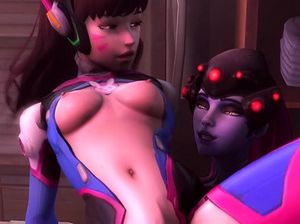 Футанари огромным членом трахает телочку и поливает ее спермой