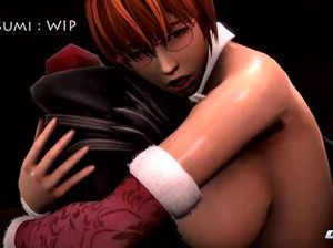 Красивая девушка-ангел скачет на большом члене и кончат в 3D cекс мультике