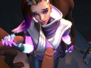 Фантастическая девушка стоит на коленях и сосет члены любовников