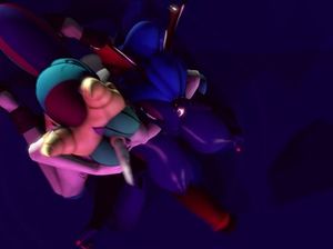 Большегрудые цветные футанари занимаются анальным сексом