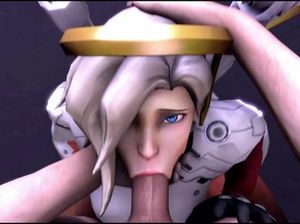 Космическая воительница делает глубокий отсос мужику