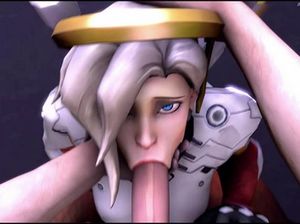 Космическая воительница делает глубокий отсос мужику