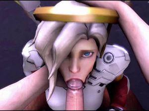 Космическая воительница делает глубокий отсос мужику