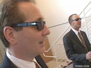 На приватном кастинге симпатичная негритянка отдаётся фейковому агенту